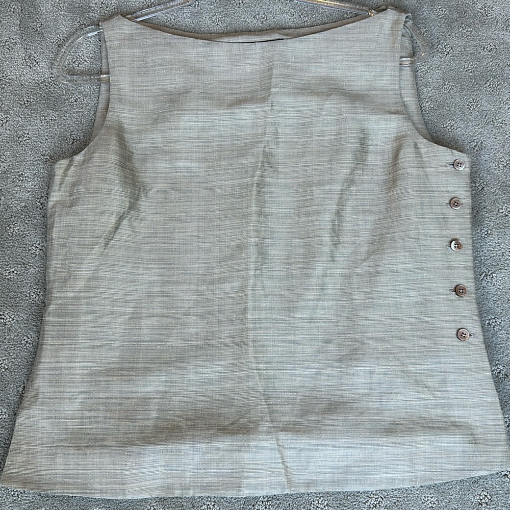 NWT LINDA ALLARD ELLEN TRACY Sleeveless Top
